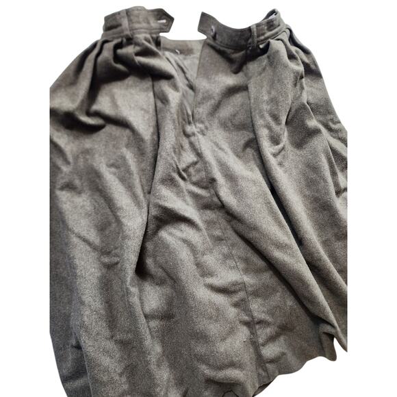 Escada Wool Midi Skirt Womens 42 USA 10 Medium Western Germany Vintage Pleated - Picture 6 of 16